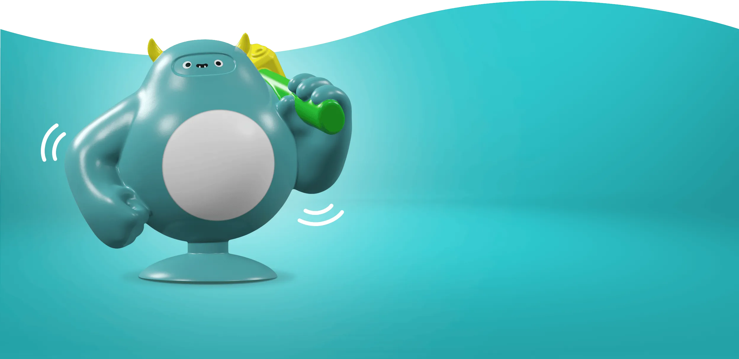 Árpöröly karakter háttérképe számítógépes nézetben