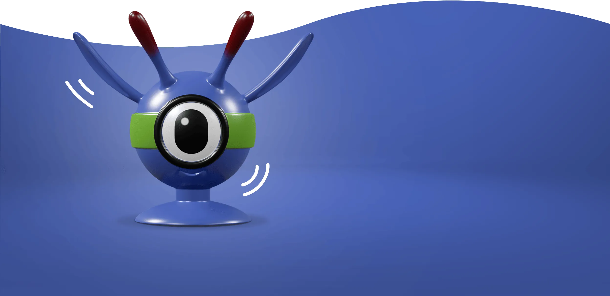 Radar karakter háttérképe számítógépes nézetben