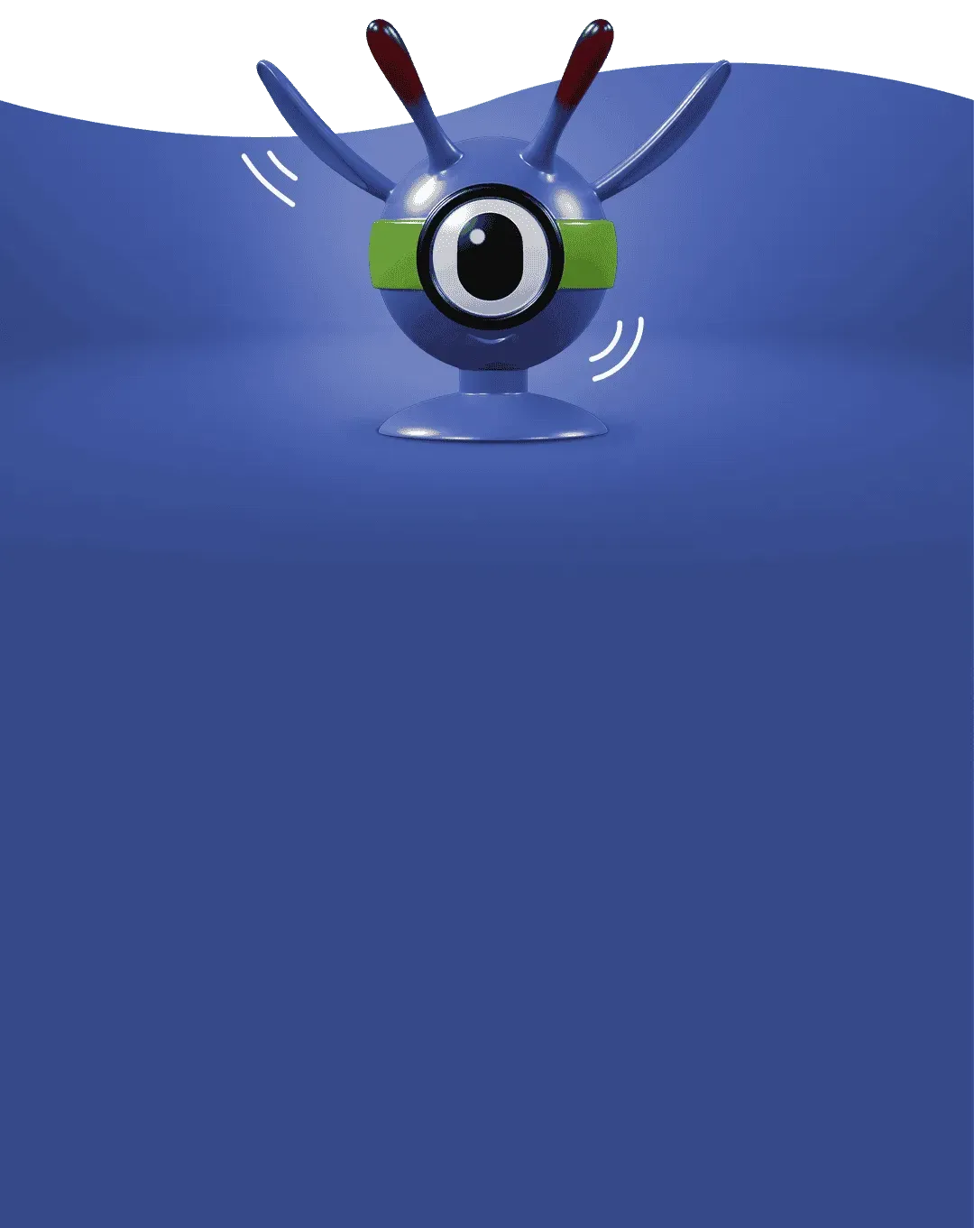 Radar karakter háttérképe mobil nézetben