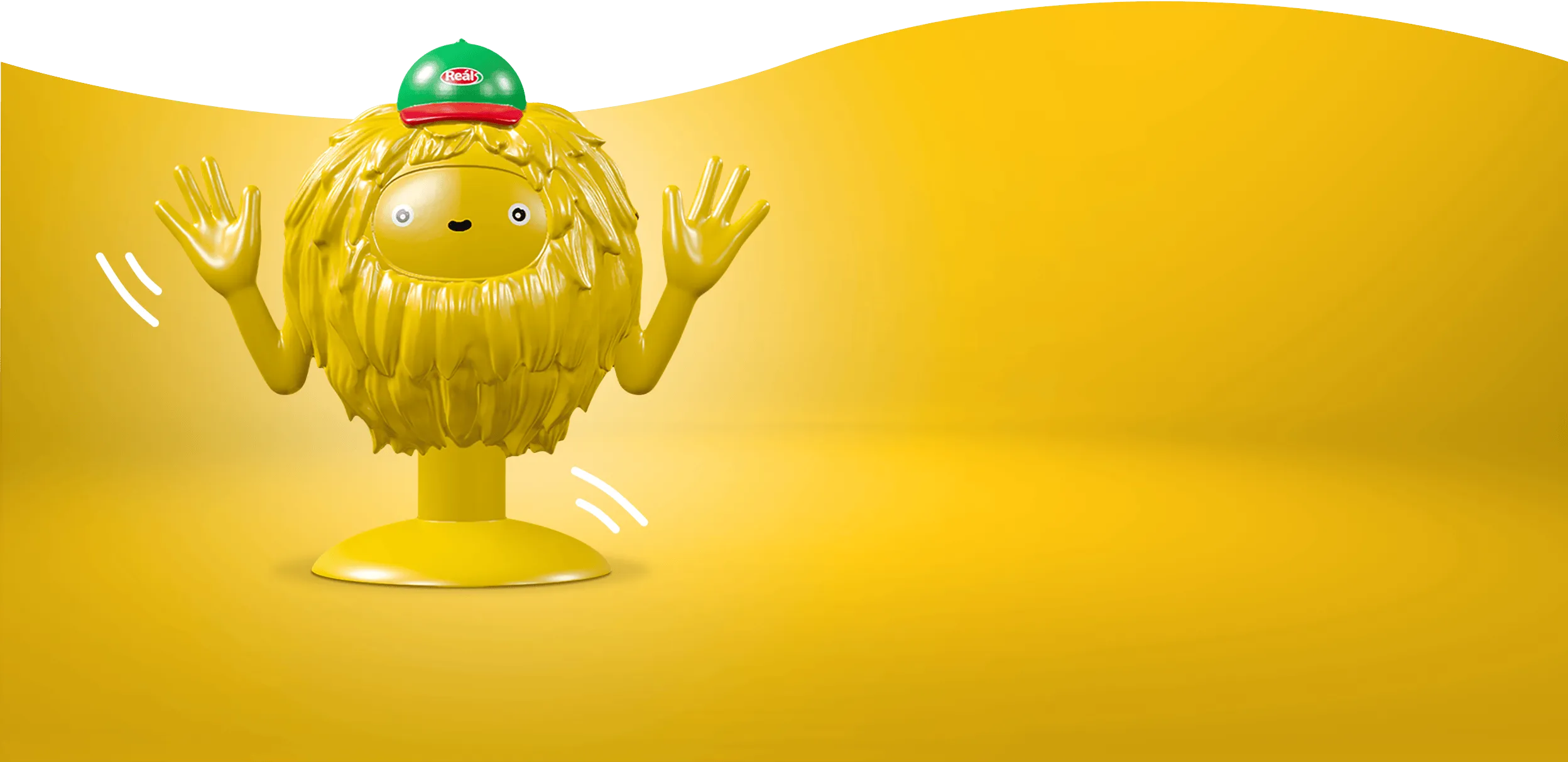 Térlepő karakter háttérképe számítógépes nézetben